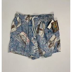 VTG Duke Kahanamoku Mens Medium Swim Trunks Surf 80s 90s NWT Deadstock Vacation